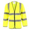 Zipped Long Sleeve Hi Vis Vests photograph