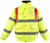 Red Brace Bomber Jackets photograph
