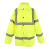 Yellow Mesh Hi Vis Parka EN20471 photo