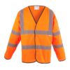 Orange Hi Vis Jacket EN20471 & RIS-3279-TOM photo