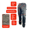 Multi Pocket Pro-Work Trousers 30" Leg photo