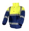 Yellow & Navy Hi Vis Padded Bomber Jacket photo