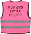 “Mummy’s Little Helper” Fuchsia Pink Infant Hi Vis Vest photo