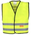 “Grandad’s Little Helper” Yellow Infant Hi Vis Vest photo