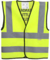 “Grandad’s Little Helper” Yellow Childrens Hi Vis Vest EN20471 photo