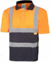 Orange & Navy Polo Shirt photo