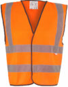 Orange Short Hi Vis Vest EN20471 & RIS-3279-TOM photo