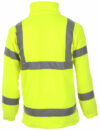 Yellow Hi Vis Fleece Jacket EN20471 photo