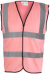 Dark Pink Hi Vis Vest photo