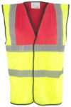 Red & Yellow Hi Vis Vest photo