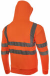 Orange No Zip Hi Vis Hoodie EN20471 & RIS-3279-TOM photo