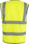 Yellow Hi Vis Vest: Fabric, Flame Retardant & Antistatic photo