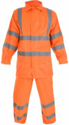 Hi Vis Orange Rain Suit photo