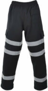 Black Superior Hi Vis Joggers photo