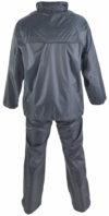 Navy Polyester Rain Suit 170T photo