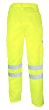Yellow Combat Hi Vis Trousers 31" Leg EN20471 photo