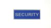 Heat-Applied Reflective SECURITY Badge Front photo