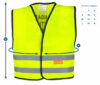 “Grandad’s Little Helper” Yellow Infant Hi Vis Vest photo