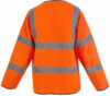 Orange Hi Vis Jacket: Fabric, Flame Retardant & Antistatic photo